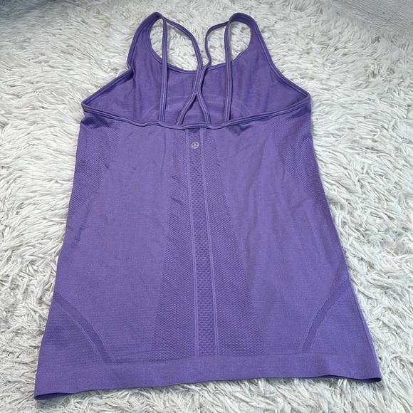 Lululemon Swiftly Tech Strappy Tank Enchanted Iris / Enchanted Iris - Picture 3 of 4